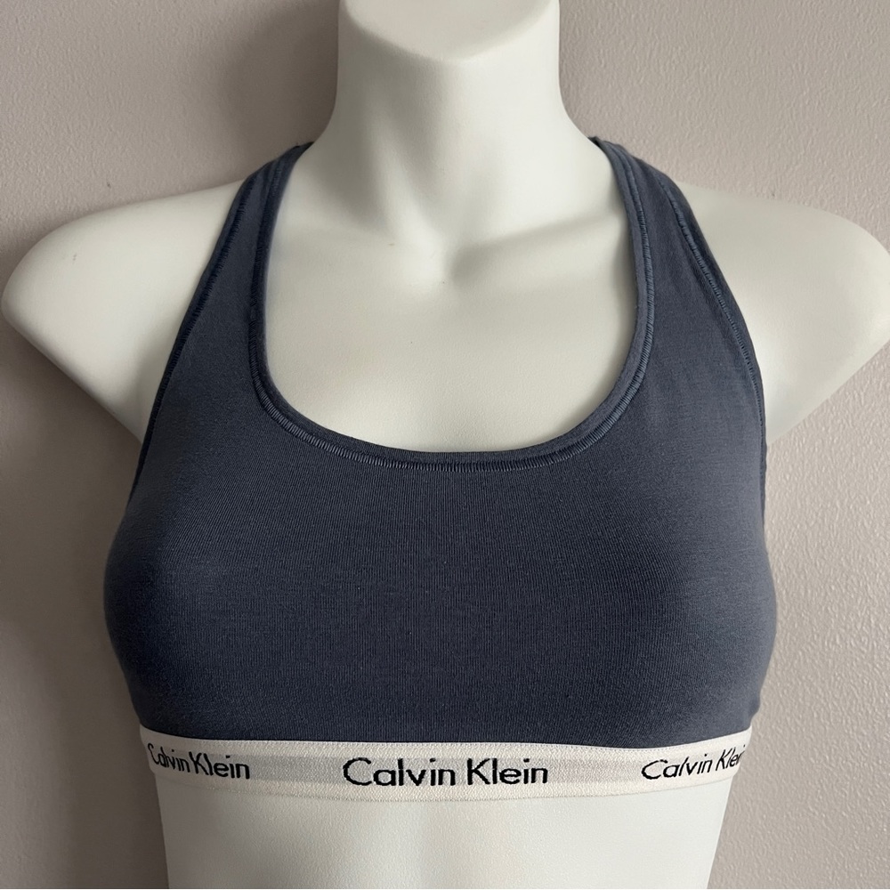 BLUE CALVIN KLEIN BRALETTE